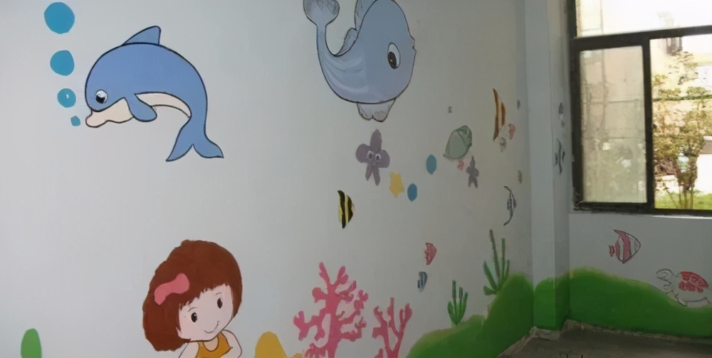 郸城手工墙画,郸城墙体绘画师