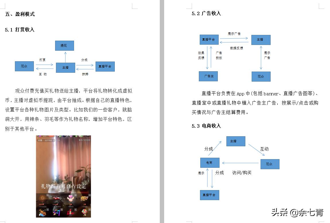 2023创业计划书,创业项目计划书20页图片