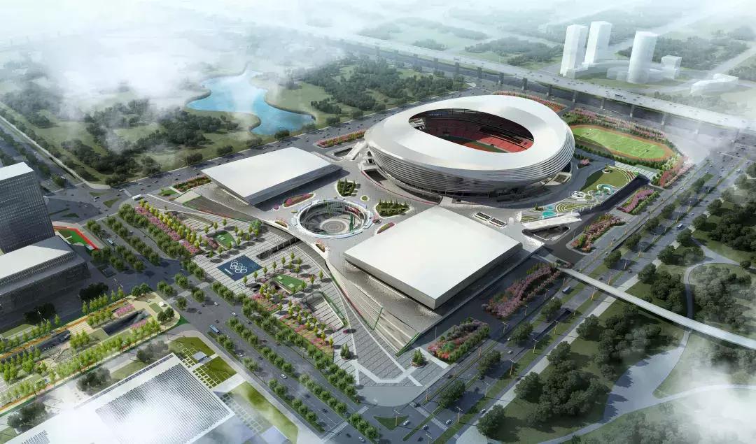 郑州市奥林匹克体育中心场地图,郑州市奥林匹克体育中心
