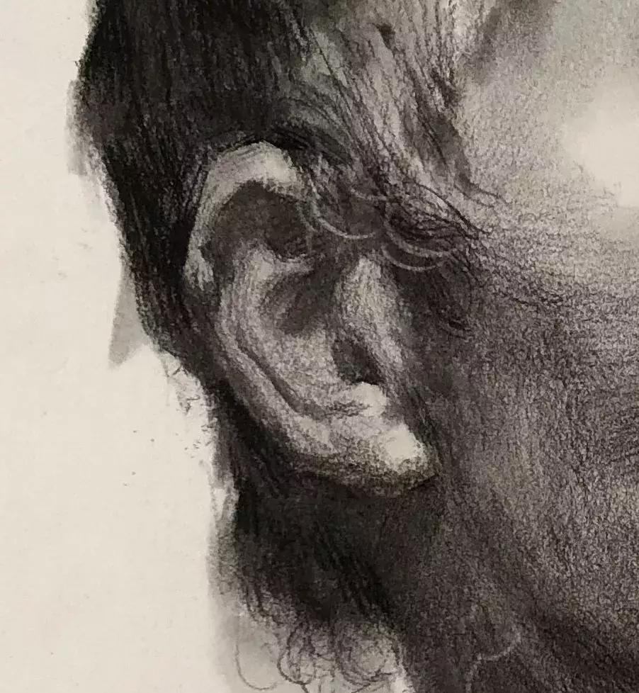 央美状元朱传奇素描,央美朱传奇