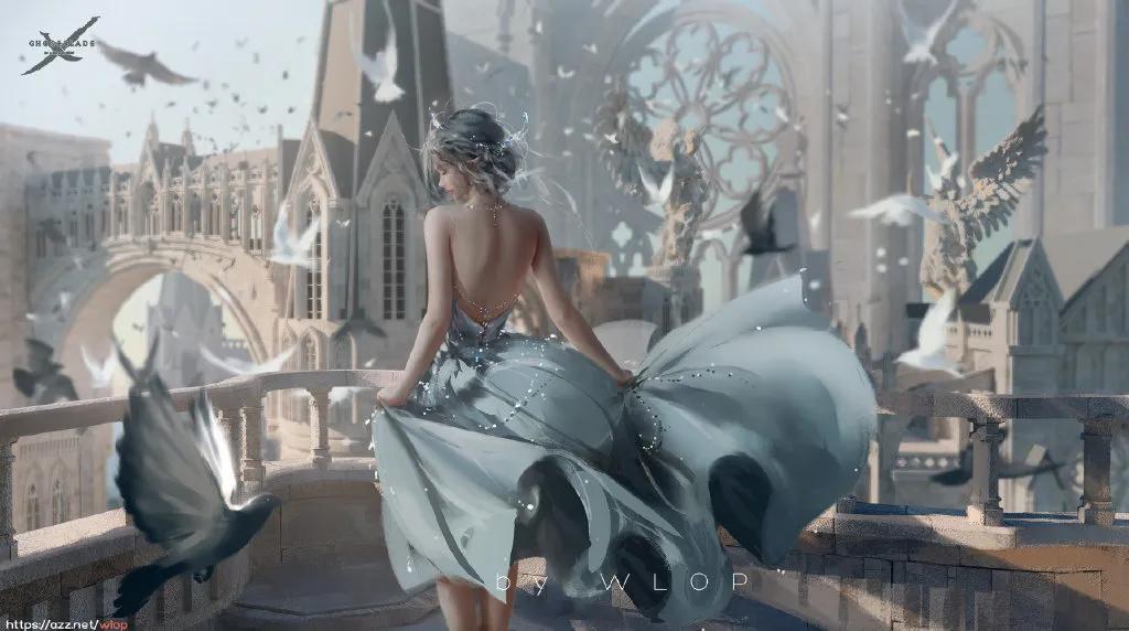 原画师wlop,wlop画师最新作品