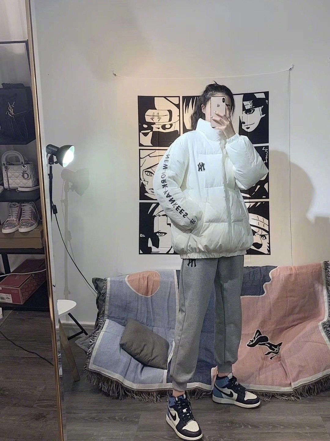 运动裤真的太舒服了，冬天也想穿又怕显臃肿，我来教你
