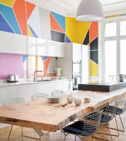 开放式厨房台面收纳整理技巧,小户型厨房台面收纳