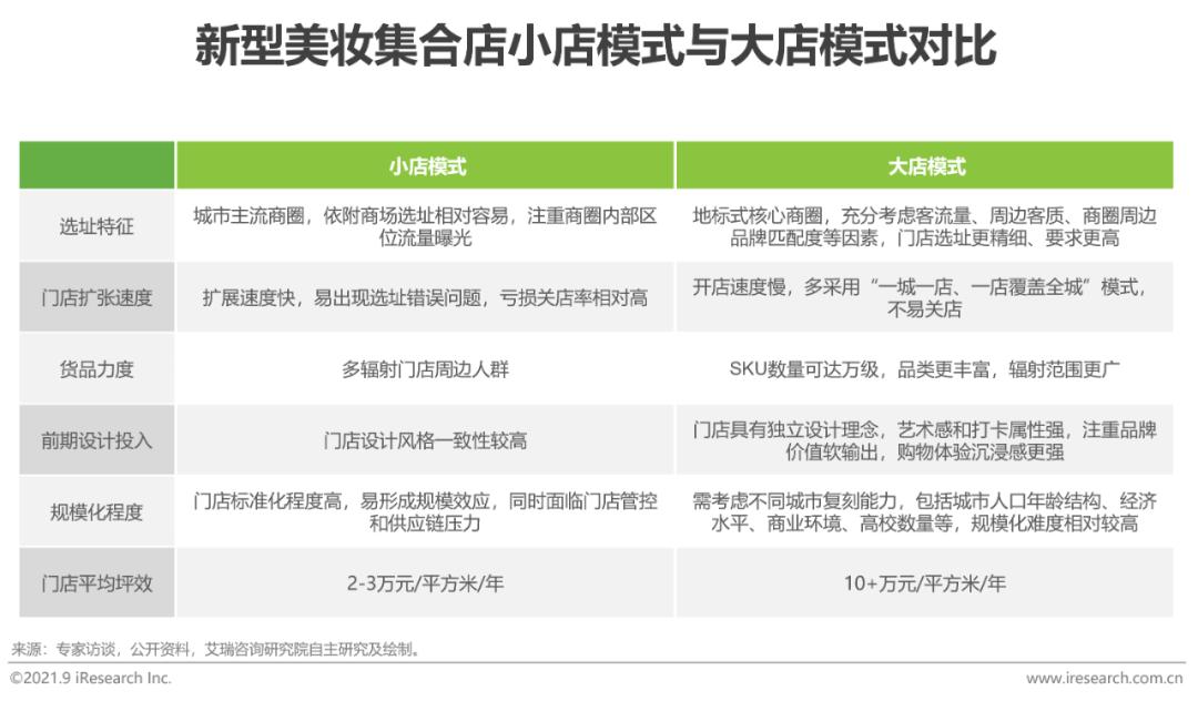 2021年中国美妆集合店行业报告