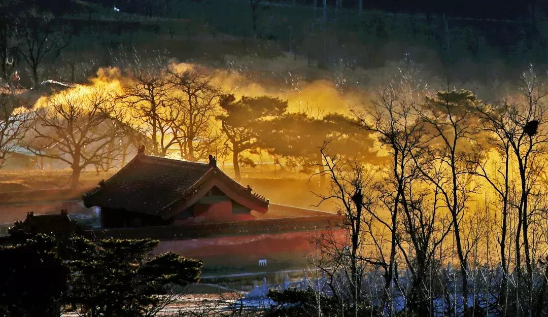 神厨库的重檐建筑,皇陵建筑