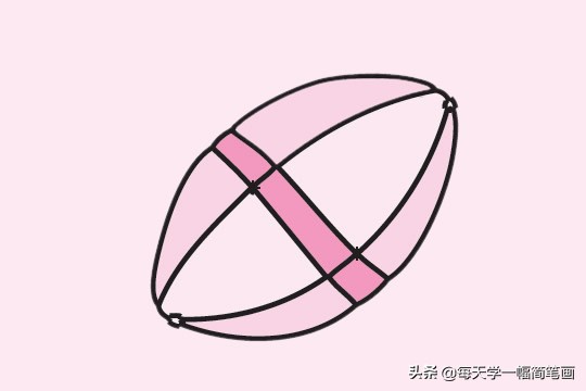 橄榄球运动员简笔画,橄榄球的简笔画