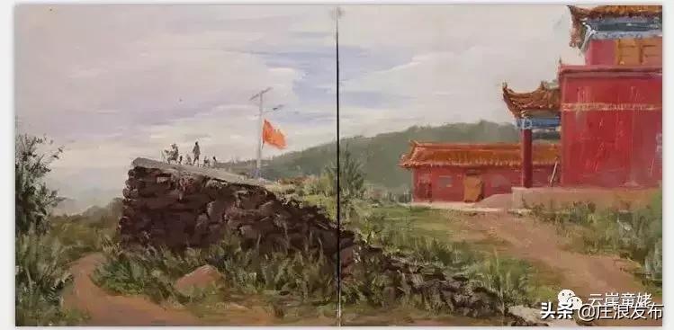 南开画家,甘肃庄浪画竹子的画家