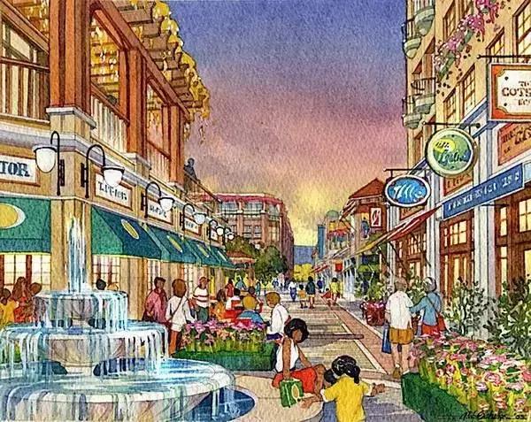 水彩大神之作,国外大师水彩值得一看