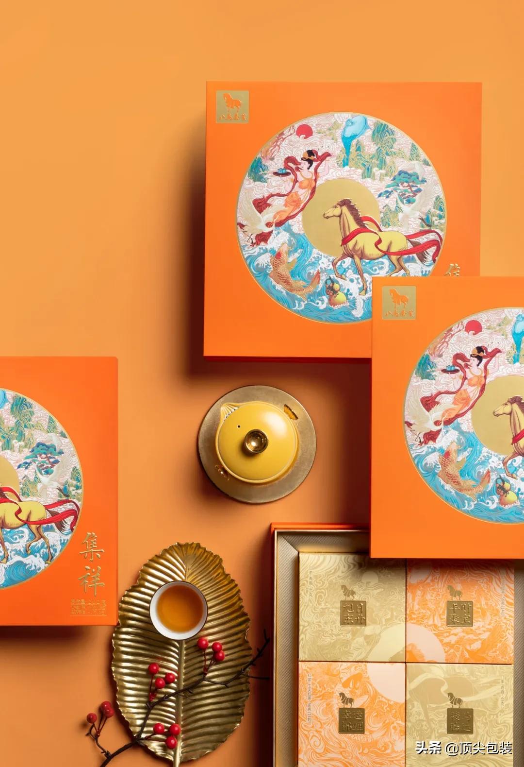 包装设计茶叶高端产品案例,国外高级茶叶包装礼盒设计