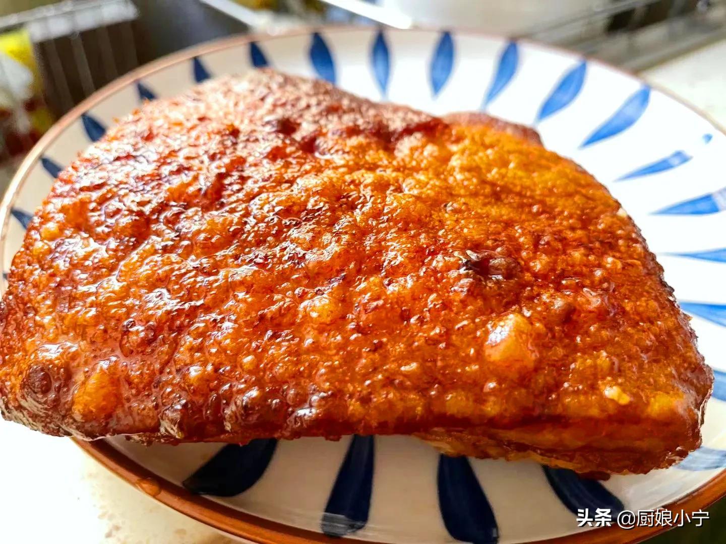 炸扣肉起泡的道理,炸脆皮扣肉起泡的技巧