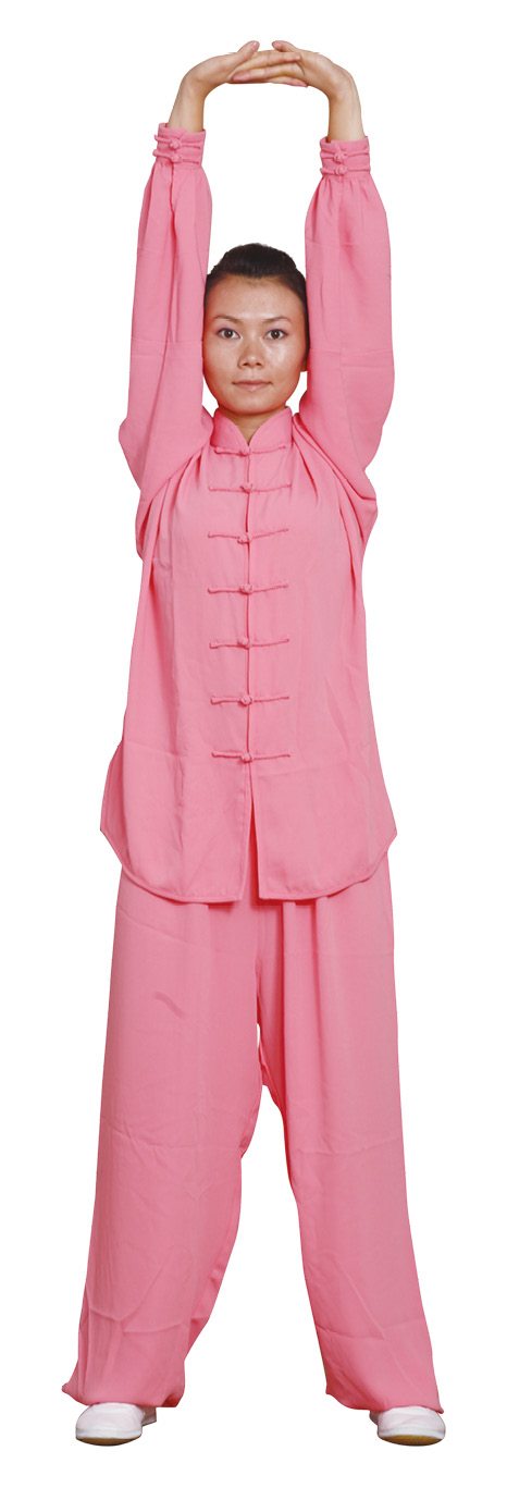 站式八段锦口诀,站式八段锦的正确做法