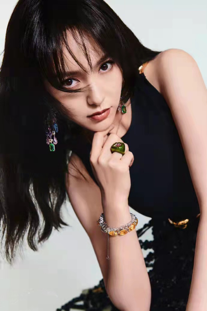 唐嫣大波浪发型美人鱼,唐嫣美人鱼造型图片