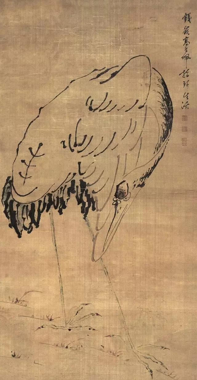 这组花鸟画作品着实让人眼前一亮,这水墨花鸟画太养眼了