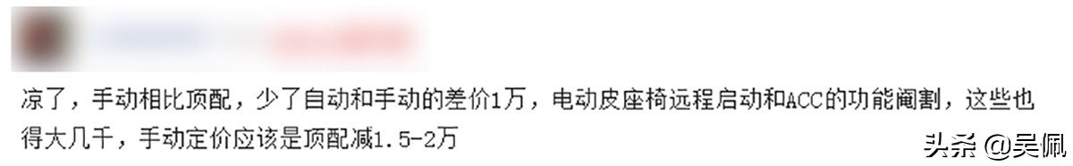 最顶配2022年的思域落地价,低配要18万买不起思域两厢