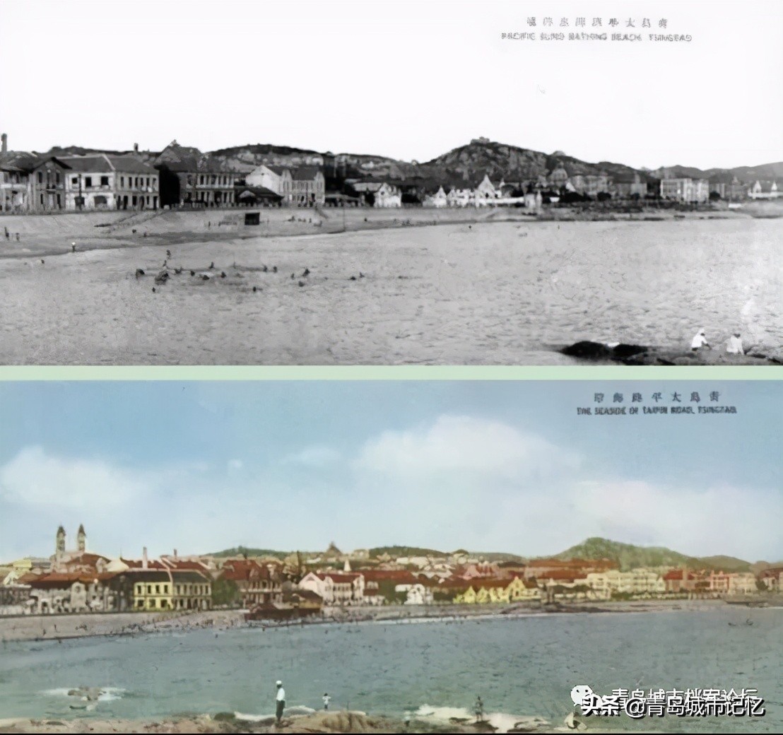 青岛中山路上著名的老街,青岛太平路街景