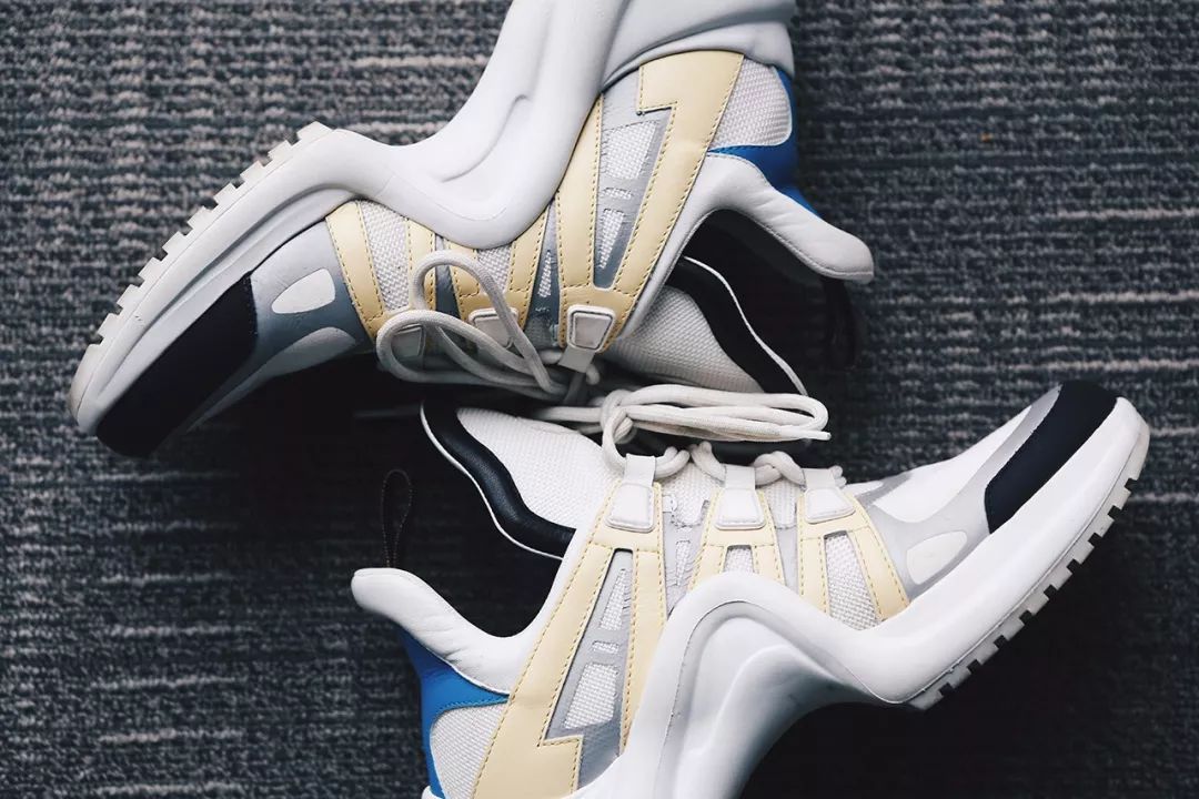 lv老爹鞋上脚效果,lv老爹鞋女款archlight