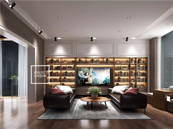 开心门业年会,开心木门新中式