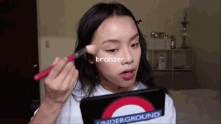 韩国林允妆容教学,裴秀智眼妆画法