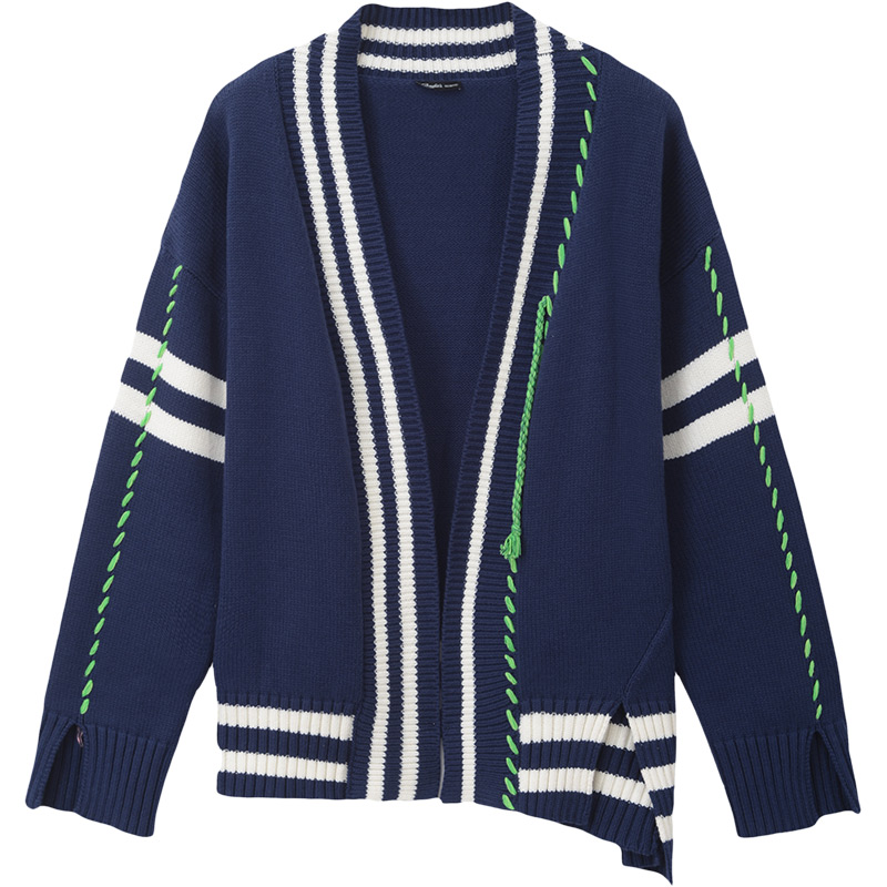 减龄漂亮针织开衫大码,针织开衫穿出高级感时髦