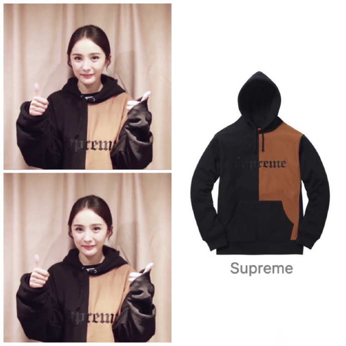 杨幂教你早春穿搭时髦卫衣正当时,杨幂gucci粉色卫衣