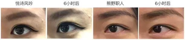 6支眼线胶笔测评颜九,三十六款眼线笔好用吗