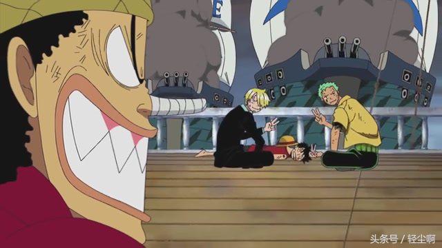 海贼王路飞当人质,海贼王路飞和山治的对决