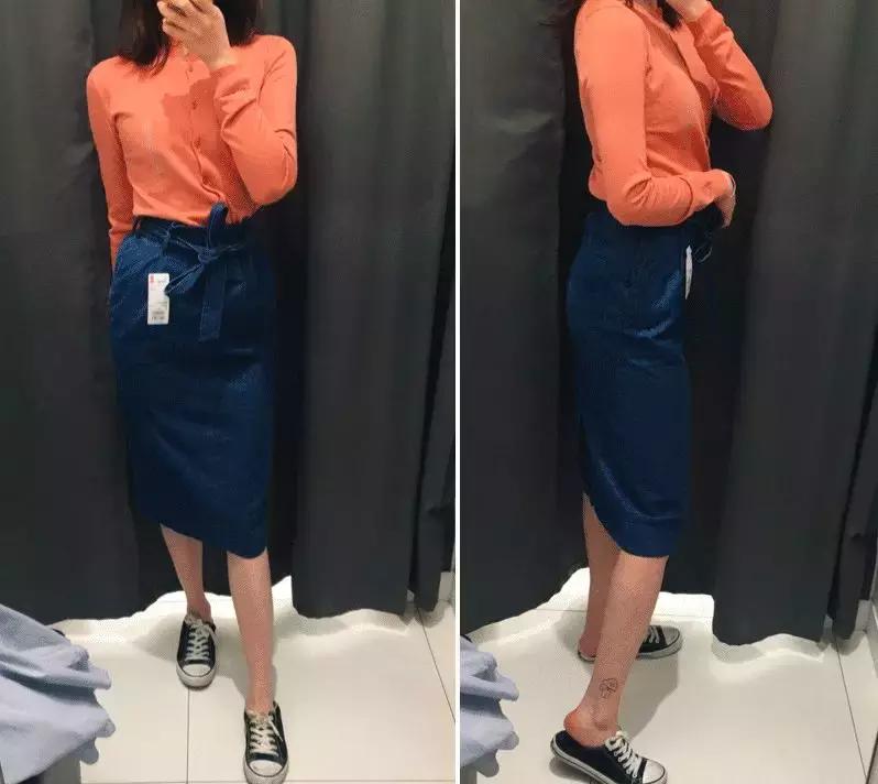 优衣库的试衣间是什么样子的,优衣库肥佬裤