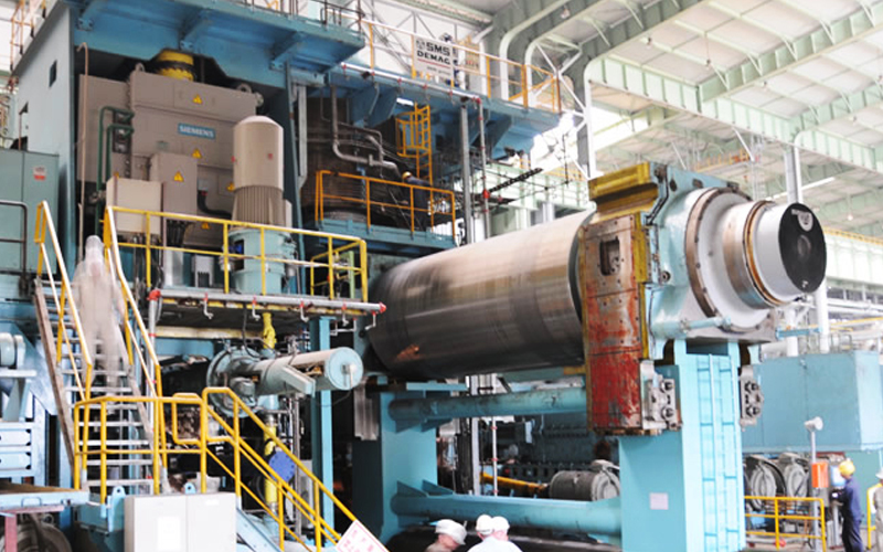 中国宽厚钢板生产基地,中国钢板轧机