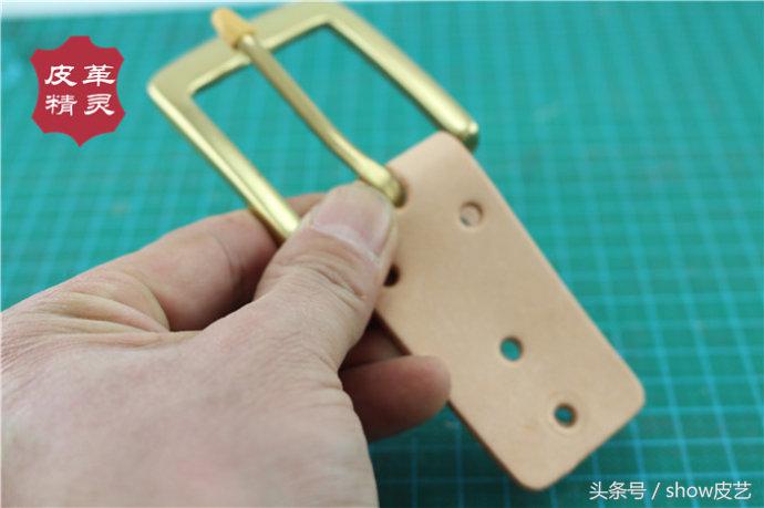 意大利植鞣腰带,意大利手工缝线腰带