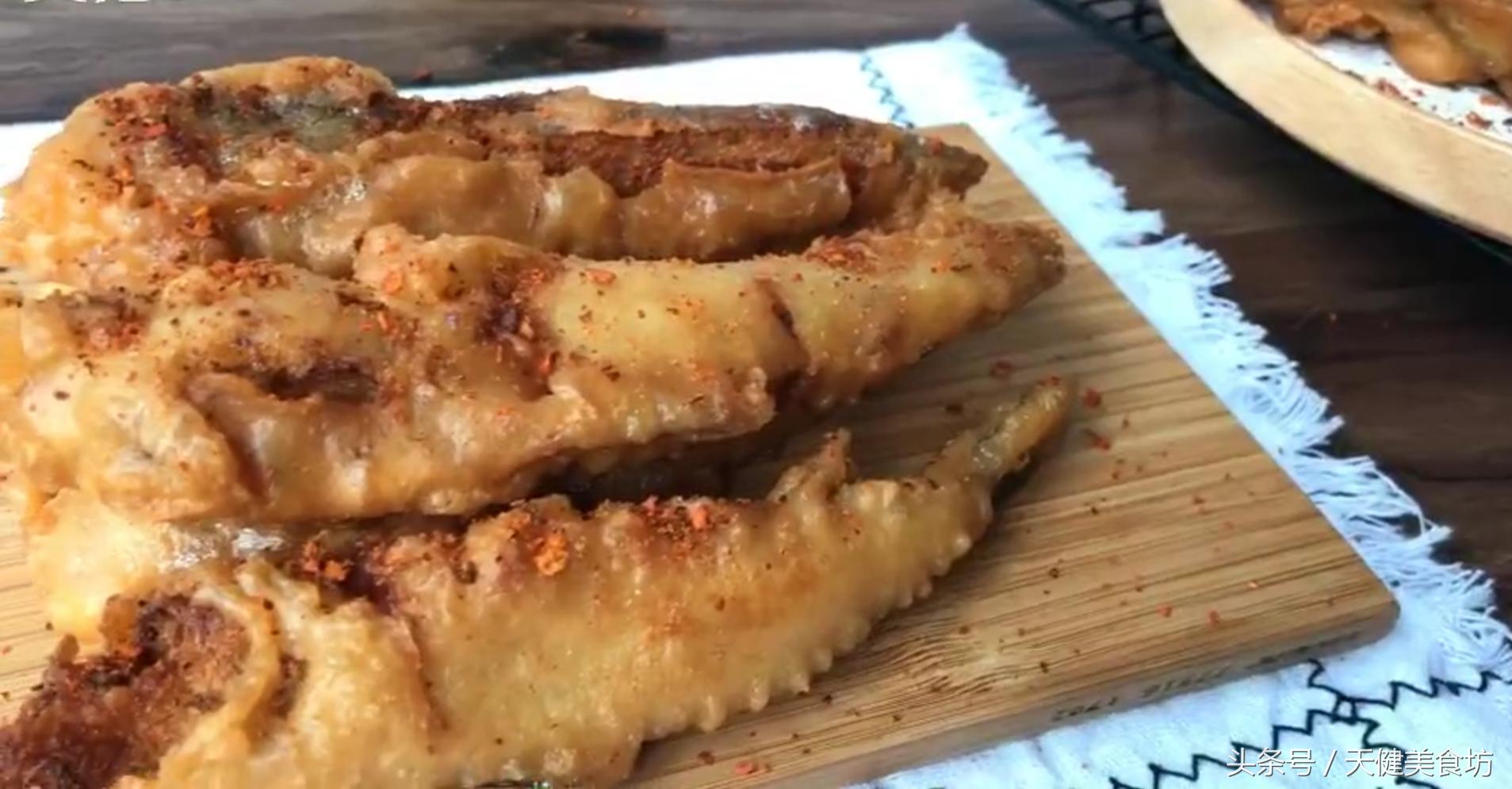 爱吃炸鲢鱼,酥炸龙头鱼家常做法