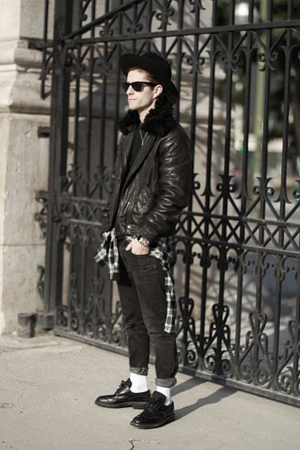 流行白袜仔，男装白袜穿搭技巧