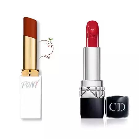 平价口红真的能代替大牌口红,大牌口红平价口红替代色