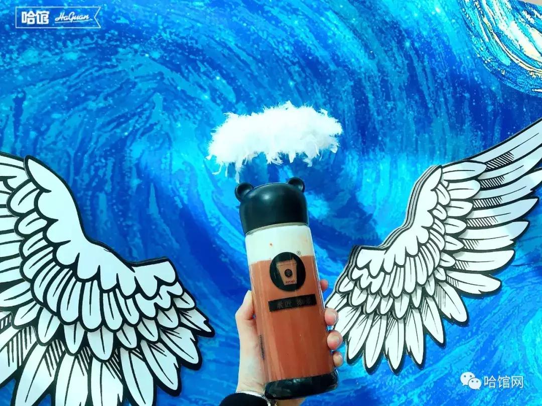 刷爆清迈的草莓芭乐饮火了一圈来到哈尔滨超高颜值自带滤镜