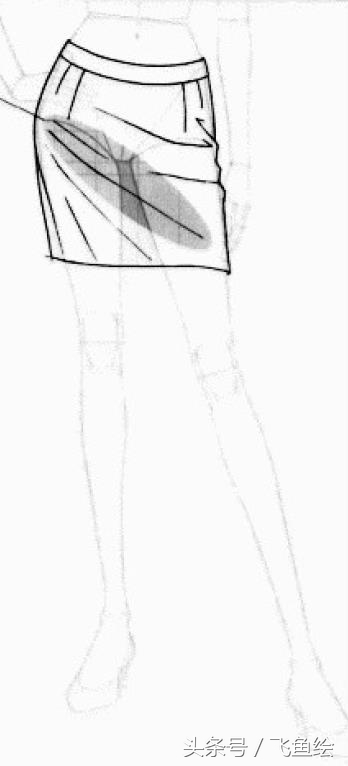 服装设计线稿基础教学,服装设计入门教程线稿