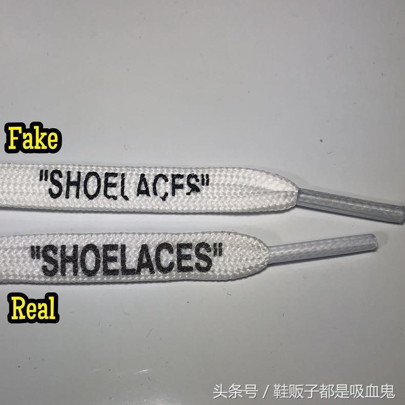 owaf1联名真假对比,af1ow白联名真假对比