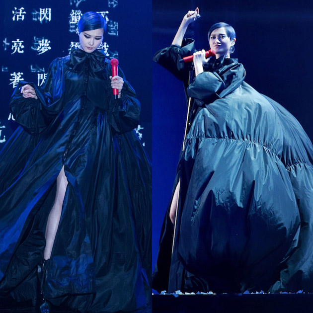 李宇春高定2022,回忆2018年李宇春的演唱会