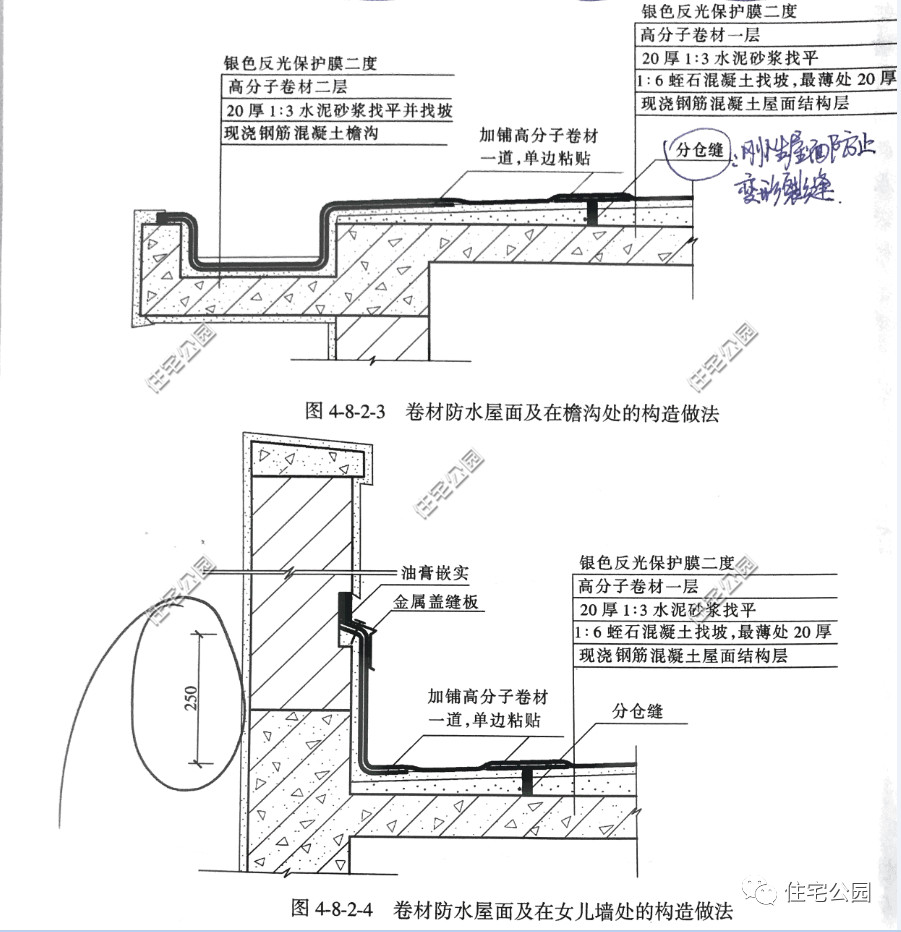 楼顶有隔热层漏水如何做防水,楼顶漏水防水补漏最好的方法