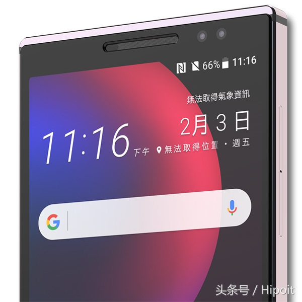 HTC新的旗舰智能手机HTCTouchDiamond3渲染设计图：尺寸，照片