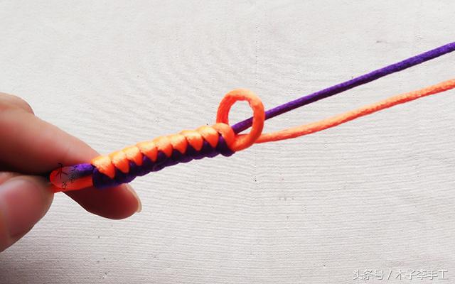学编红绳教程,学编织手链新手入门教程