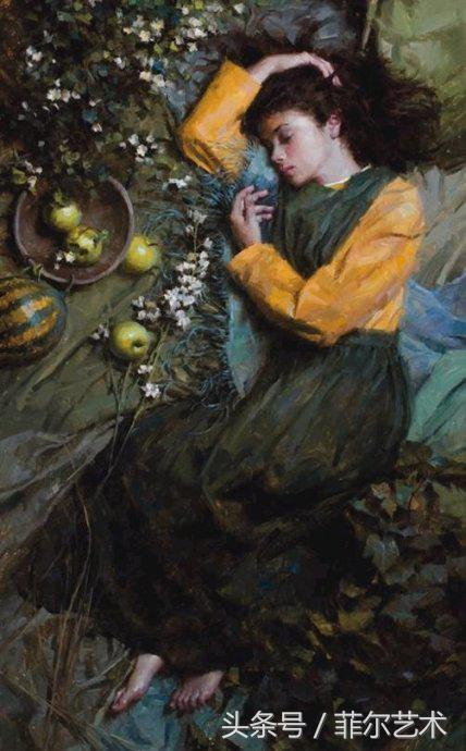 美国画家斯科特哈丁油画作品欣赏,摩根威斯特林油画视频