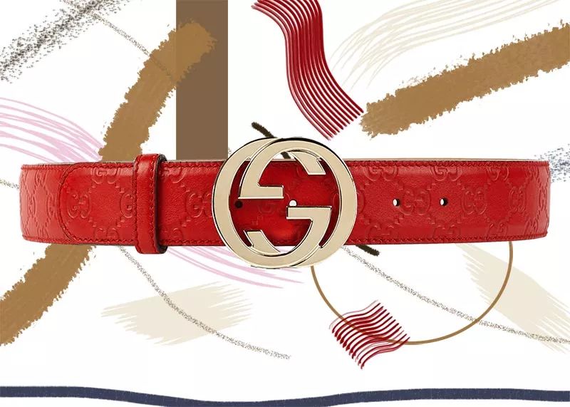 guccibeauty腰带,gucci有没有一款带花的腰带