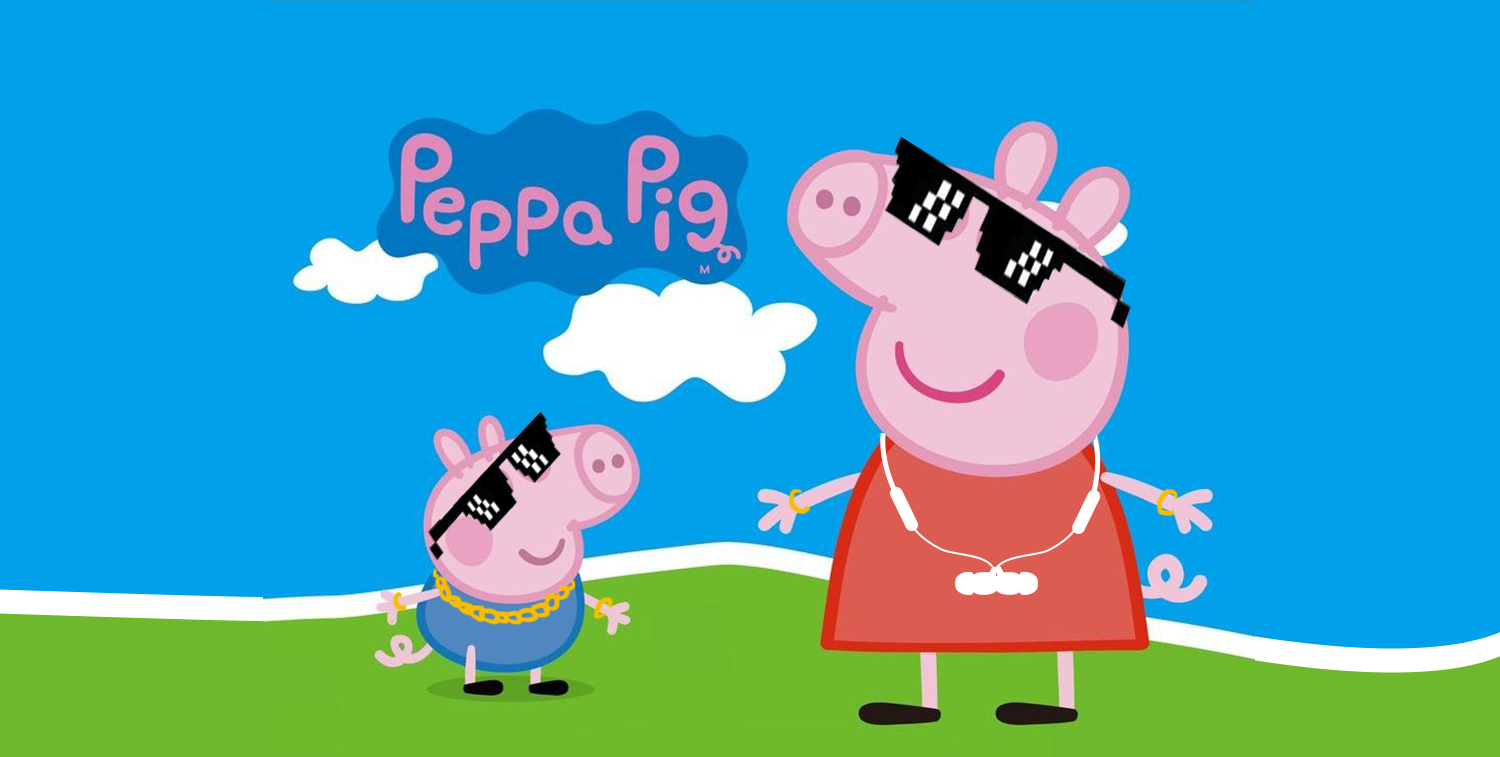 小猪佩奇少年英雄,小猪佩奇英文角色