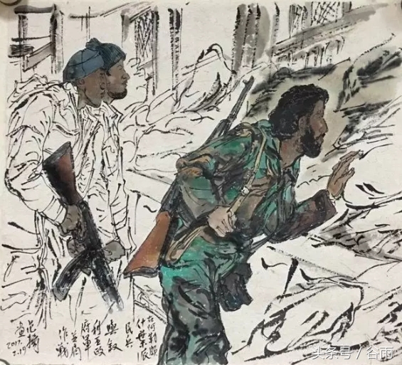 范扬先生写生,范扬写生山水画图片图文