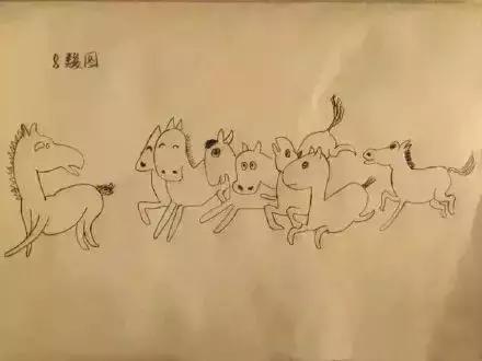 郎世宁画的乾隆八骏图,八骏图是谁画的
