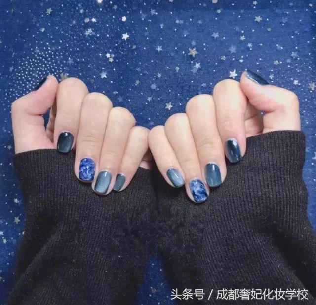 手残党学美甲怎么学手绘,美甲手残党教学视频