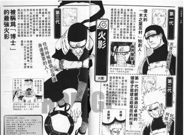 火影忍者初代和二代什么关系,火影忍者一代到四代谁强