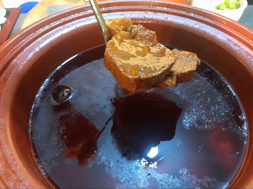 小园里的铺盖面，品出一份恬淡的情愫！