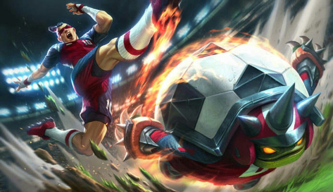 LOL新皮肤：盲僧上演少林足球，龙龟炫酷变成球，厂长被疯狂暗示