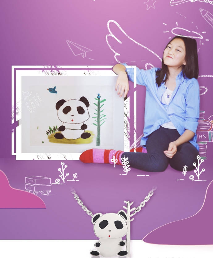 李嫣公益项链,李嫣时尚基因强大