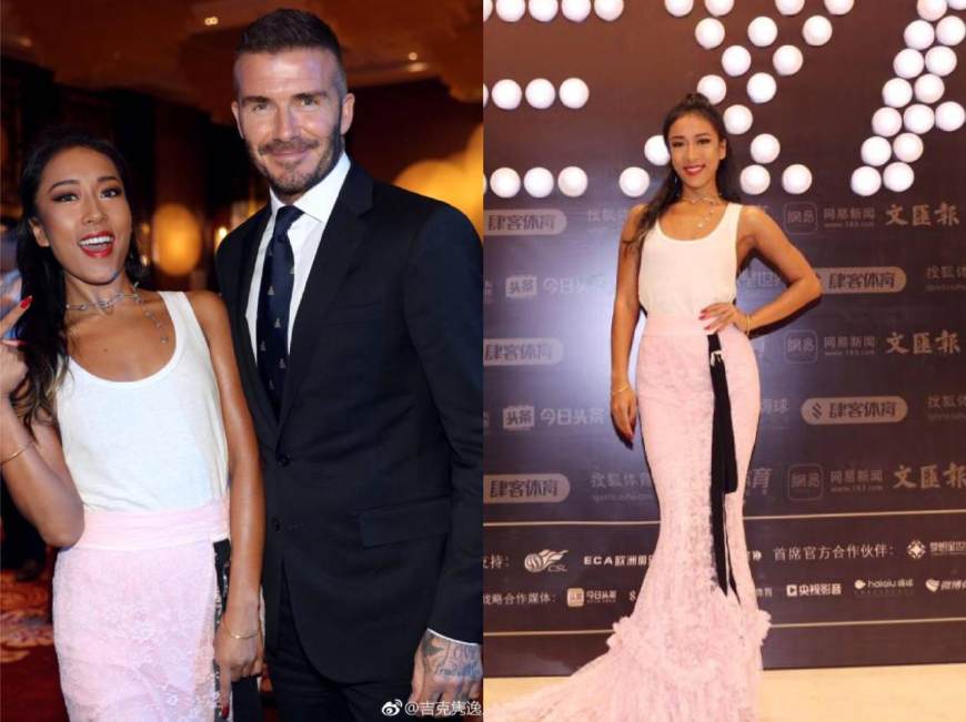 贝克汉姆和梅西来中国行,贝克汉姆来中国撒贝宁